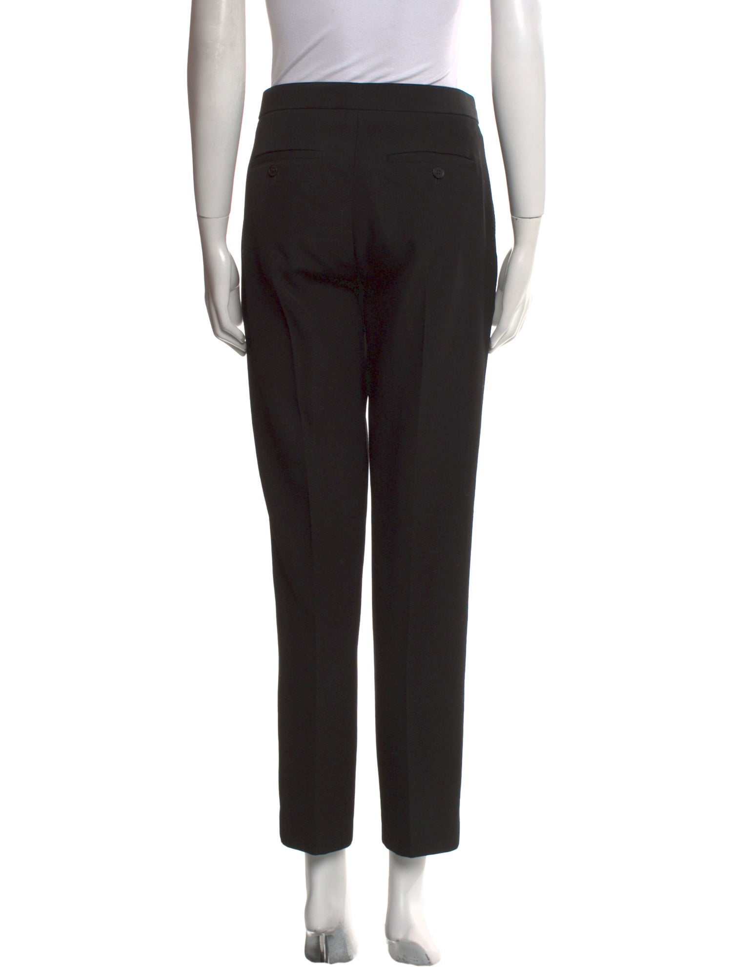 Burberry Wool Straight Leg Pants